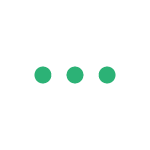 Green 3 dots icon